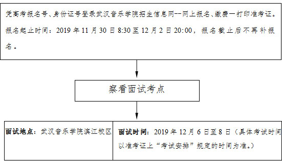 2020年湖北省表演專業統考報考須知