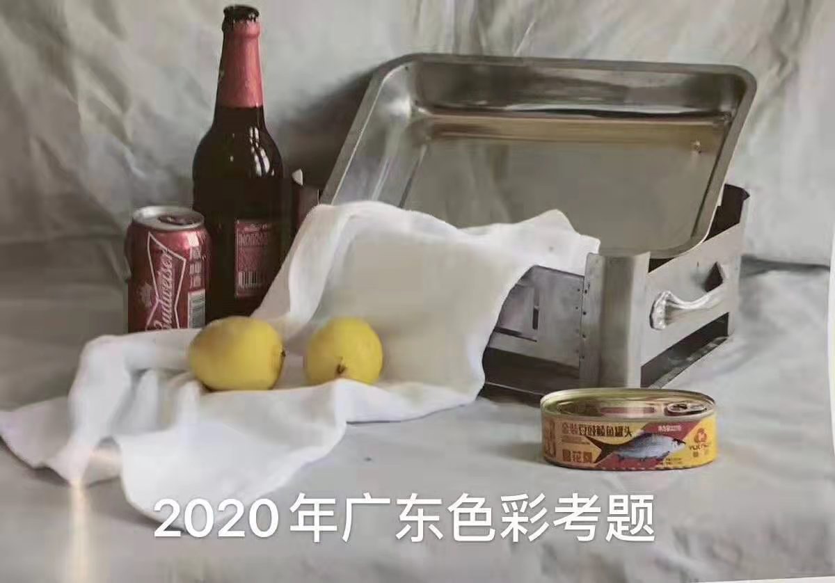 2020年廣東美術聯考考題匯總